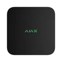Ajax NVR (8ch) (8EU) ASP black este un IP videgistrator cu suport pentru 8 canale.