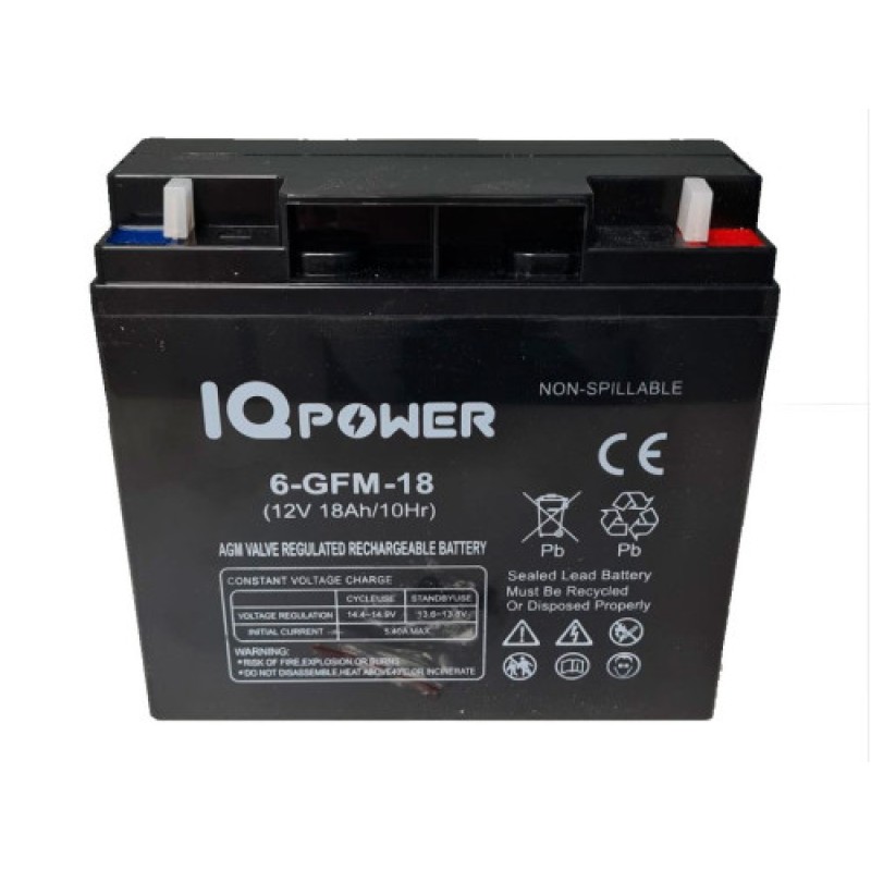 IQ POWER Baterie cu plumb acid, 12V 18Ah
