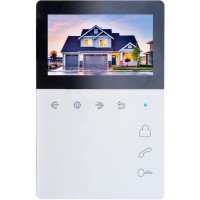 Tantos Elly Внутренний пост без съемного приемника, аналоговый 4,3". Цвет: Белый