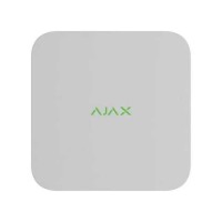 Ajax NVR (8ch) (8EU) ASP white este un IP videoregistrator cu suport pentru 8 canale.