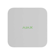 Ajax NVR (8ch) (8EU) ASP white este un IP videoregistrator cu suport pentru 8 canale.