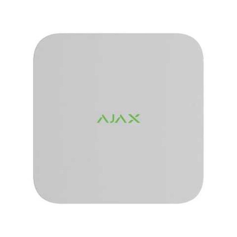 Ajax NVR (8ch) (8EU) ASP white este un IP videoregistrator cu suport pentru 8 canale.