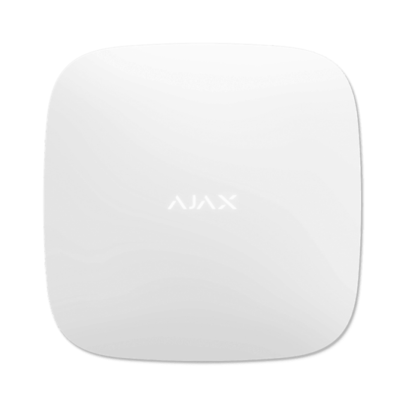Ajax Hub 2 4G (8EU/ECG) ASP white este unitatea centrală a sistemului de securitate Ajax 4G