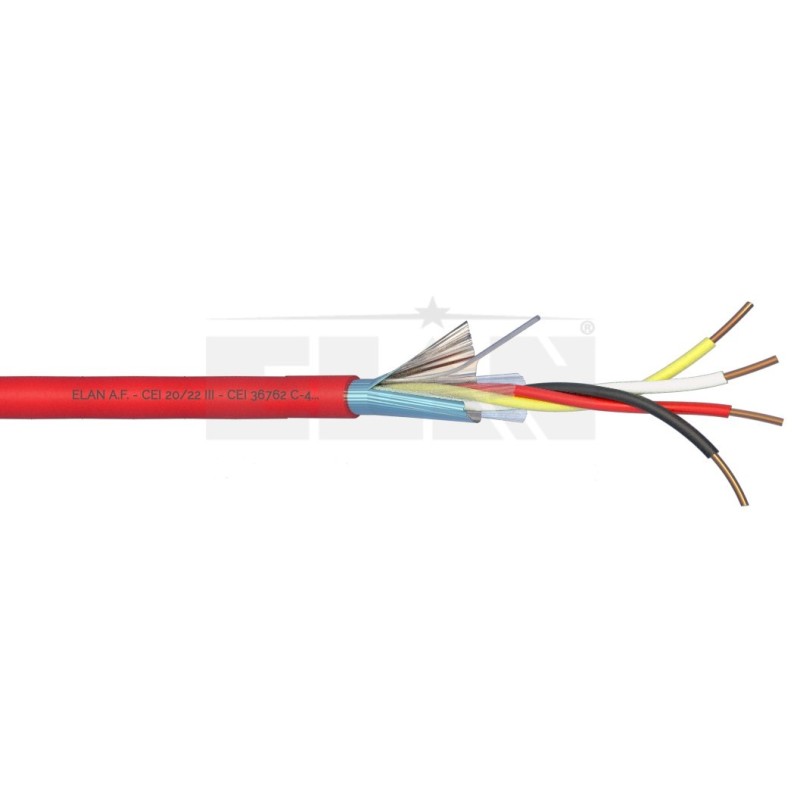Cablu Ignifug 4x0,5 mm2  JE-HH...Bd 