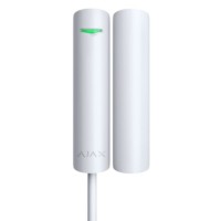 Ajax DoorProtect Fibra White Senzor de deschidere uși și ferestre cu fir