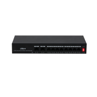 Dahua PFS3010-8GT-96 Коммутатор с 10 каналами и 8 портами PoE.