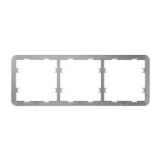 Ajax Frame (3 seats) vertical Cadru pentru două întrerupătoare/prize