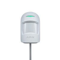 Ajax CombiProtect Fibra White Detector de mișcare și rupere de sticlă cu fir