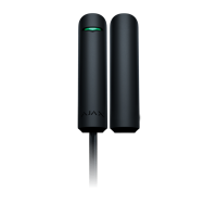 Ajax DoorProtect Fibra Black Проводной датчик открытия двери и окон