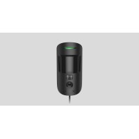 Ajax MotionCam Fibra Detector de mișcare cu fir cu verificare foto (black)