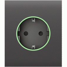 Ajax CenterCover (smart) [type F] [55] ASP Grey Panoul central și capacul prizei