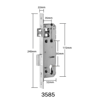 3585 Broască standard, încastrată