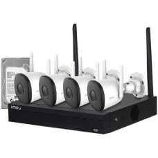 Imou KIT/NVR1104HS-W-S2/4-F22FE/1HDDx1TB Kit de camere de supraveghere video