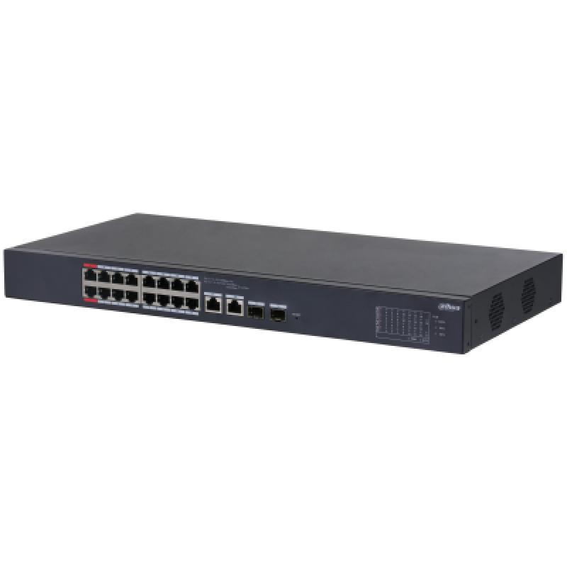 Dahua DH-CS4218-16ET-135 Switch cu 16 canale și PoE