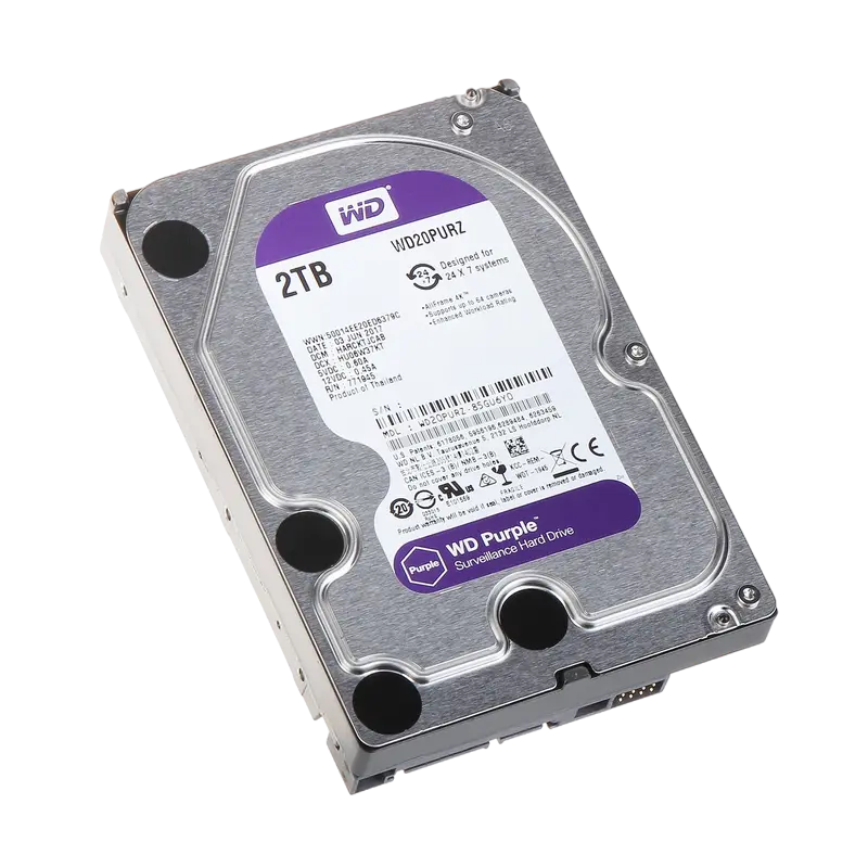 Жесткий диск Western Digital WD Purple 2 ТБ