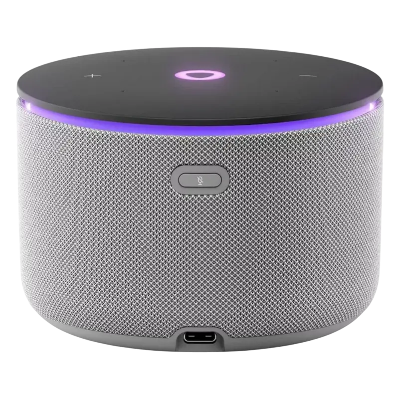 Yandex Station Mini 3 Pro YNDX-00059GRY, Zigbee, Silver - Boxe inteligente