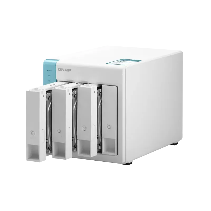Сетевое хранилище Qnap TS-431K Белый