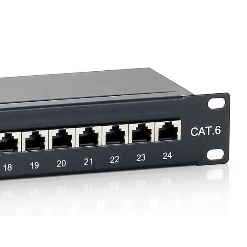 Panou de tip patch categoria 6, cu 24 de porturi