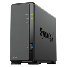 Сетевое хранилище SYNOLOGY DS124 Черный