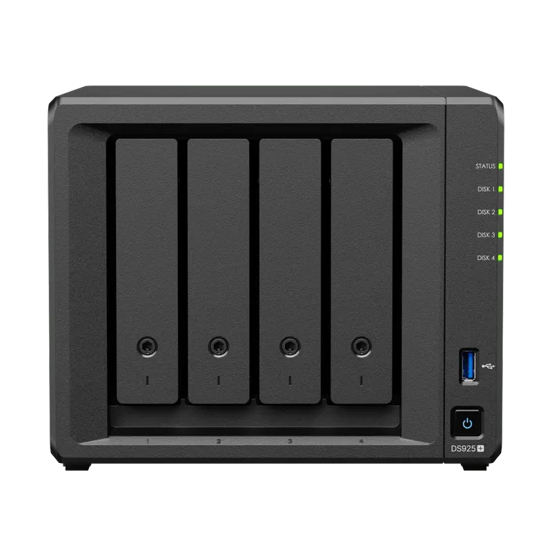 Сетевое хранилище SYNOLOGY DS925+ Черный