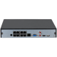 Dahua DHI-NVR2108HS-8P-4KS3 – NVR IP cu suport pentru 8 canale PoE și rezoluție de până la 12 MP