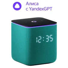 Yandex Station Midi YNDX-00054, YandexGPT, Умная колонка Zigbee, (Изумрудный)