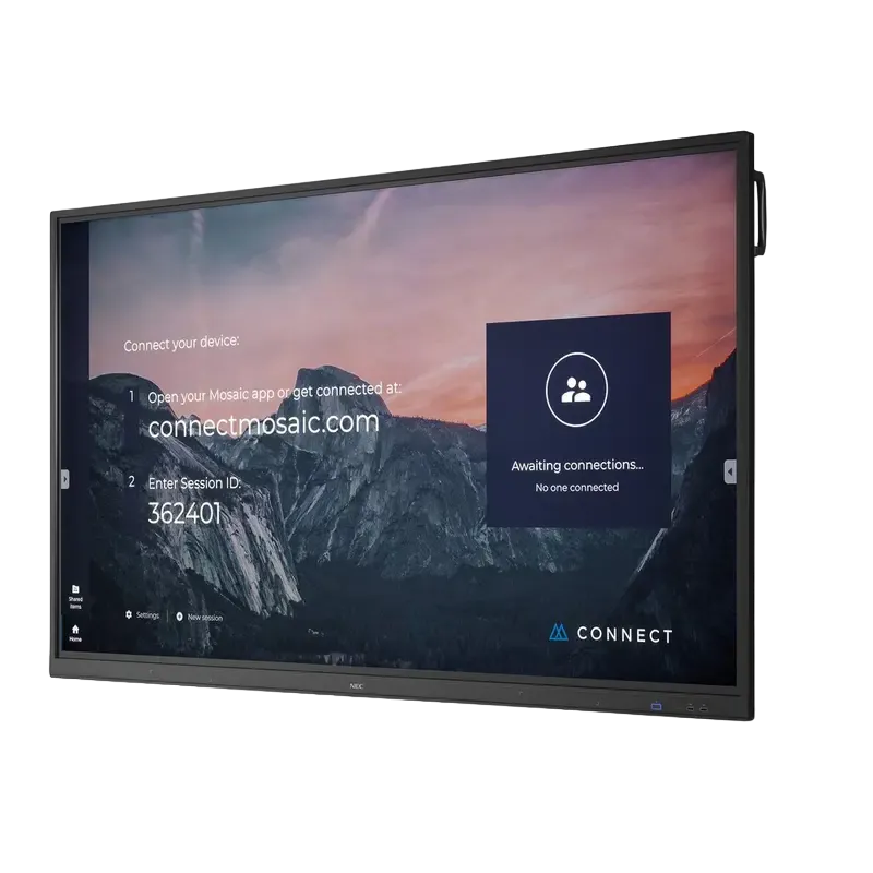 NEC MultiSync CB751Q 75" Интерактивная доска (Чёрный)