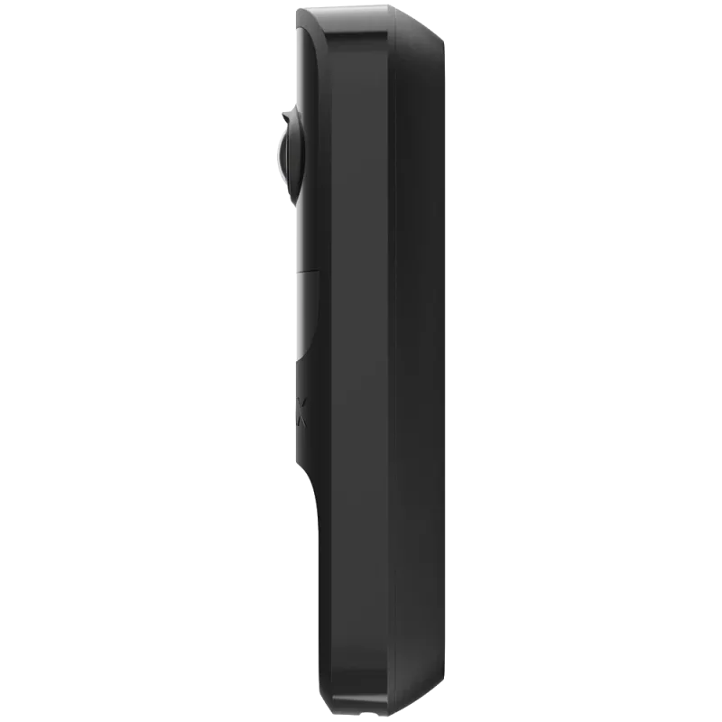 Ajax Doorbell (8EU) ASP Black Apel video cu senzor AI și IR încorporat
