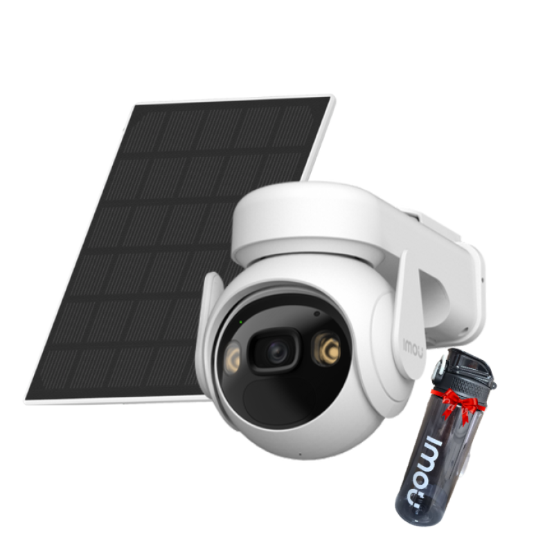 Imou Cell PT 4G KIT (3MP) — cameră PTZ autonomă cu acumulator și panou solar