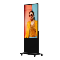 Hikvision Напольный мобильный 55" рекламный LED монитор DS-D6055UN-D/S