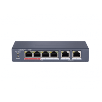 HiWatch DS-S604P Switch PoE de birou