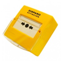 Пожарная кнопка Detnov PDD-100 с LED-индикатором, IP40