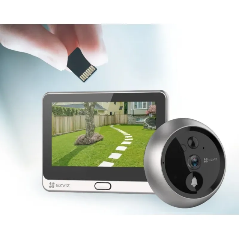Ezviz CS-DP2C Vizor video Wi-Fi pentru ușă „două în unu”