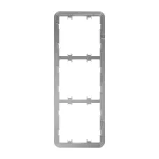 Ajax Frame (3 seats) vertical [55] Cadru pentru trei întrerupătoare/prize verticale