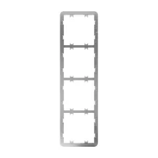 Ajax Frame (4 seats) vertical [55] Cadru pentru trei întrerupătoare/prize verticale