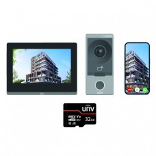 UNV KIT/201S/372S Pachet Videointerfon IP și panou de apel