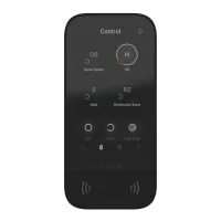 Ajax KeyPad TouchScreen (8EU) ASP Black Беспроводная клавиатура с сенсорным экраном