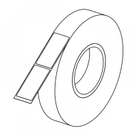 Nedap NT-5023-M Rulou cu etichete RF, Albe, 50x23mm, 1000 etichete/rulou