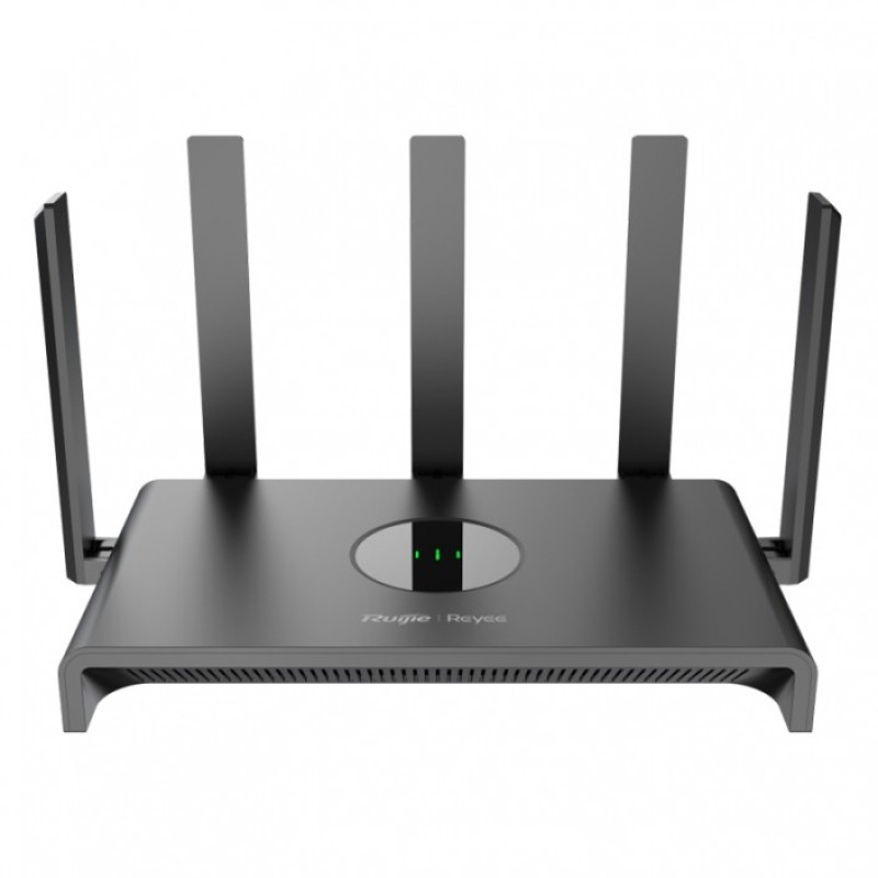Ruijie Reyee RG-EW1300G Router wireless Mesh WiFi, 2.4/5GHz, max. 867Mbps, 3xLAN, 1xWAN, gestionat prin cloud