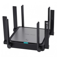 Ruijie Reyee RG-EW3200GX PRO Router wireless Mesh WiFi, WiFi 6, 2.4/5GHz, max. 3200Mbps, 4xLAN, 1xWAN, gestionat prin cloud