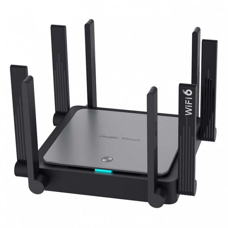 Беспроводной маршрутизатор Ruijie Reyee RG-EW3200GX PRO Mesh WiFi, WiFi 6, 2.4/5GHz, max. 3200Mbps, 4xLAN, 1xWAN, Cloud Managed