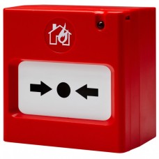 Кнопка тревоги Teletek MCP150, адресная, LED, IP40, EN54.