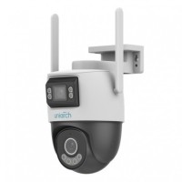 Uniarch Uho-P2S-M55F34 Cameră IP Wi-Fi rotativă 5 MP + 5 MP cu microfon și zoom 4x (2.8 mm / 4 mm)