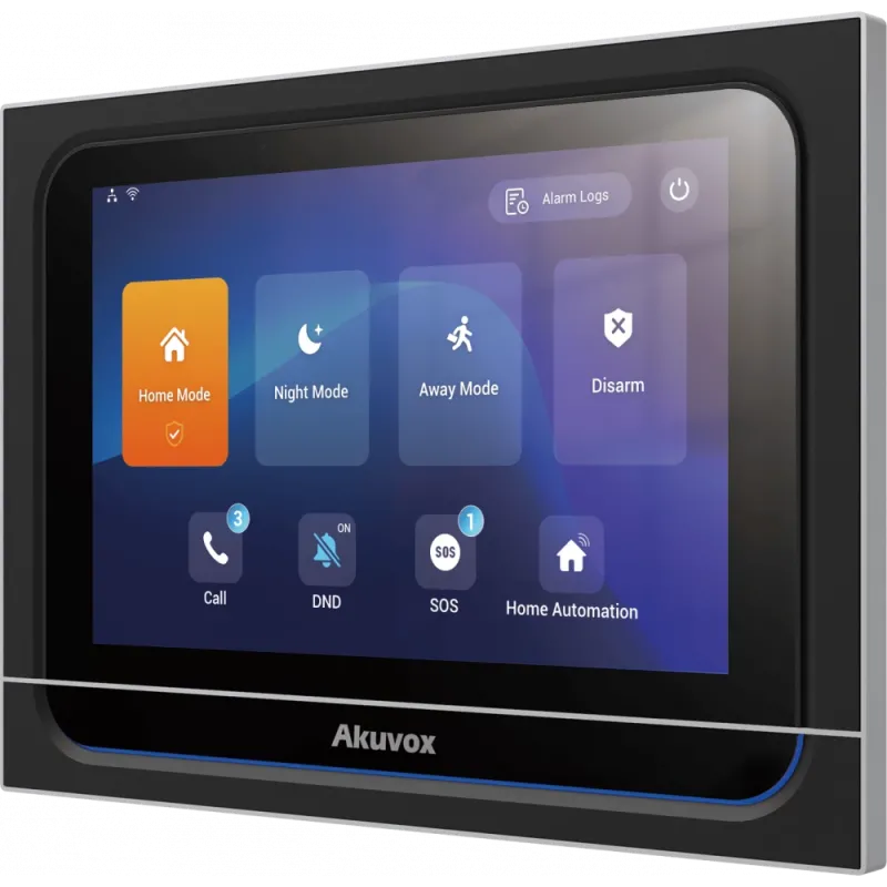 Akuvox SmartPanel X933H, Videointerfon IP de 7" (panou de control) cu Android, WiFi și ZigBee