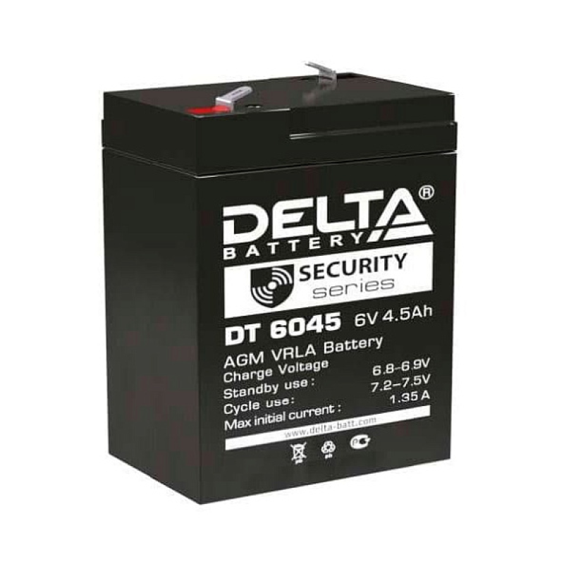 Delta DT 6045 Аккумулятор 
