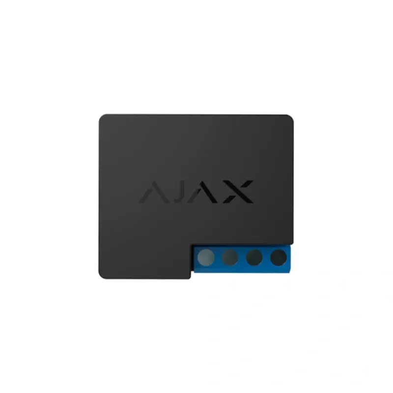 Ajax Relay EU este un releu wireless pentru controlul dispozitivelor în sistemul de securitate Ajax.