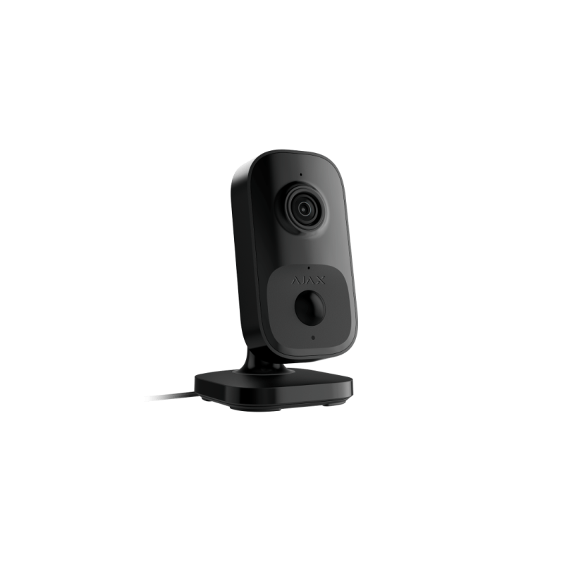 Ajax IndoorCam (8EU) ASP Внутренняя 4 Мп IP камера наблюдения с PIR детектором black (2.8 мм)