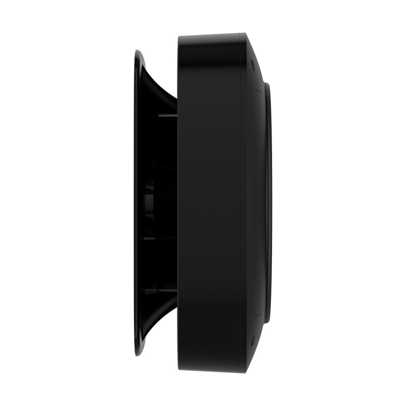 Ajax EN54 FireProtect (Smoke/Sounder) Jeweller Black — Detector wireless de fum adresabil, combinat cu sirenă sonoră