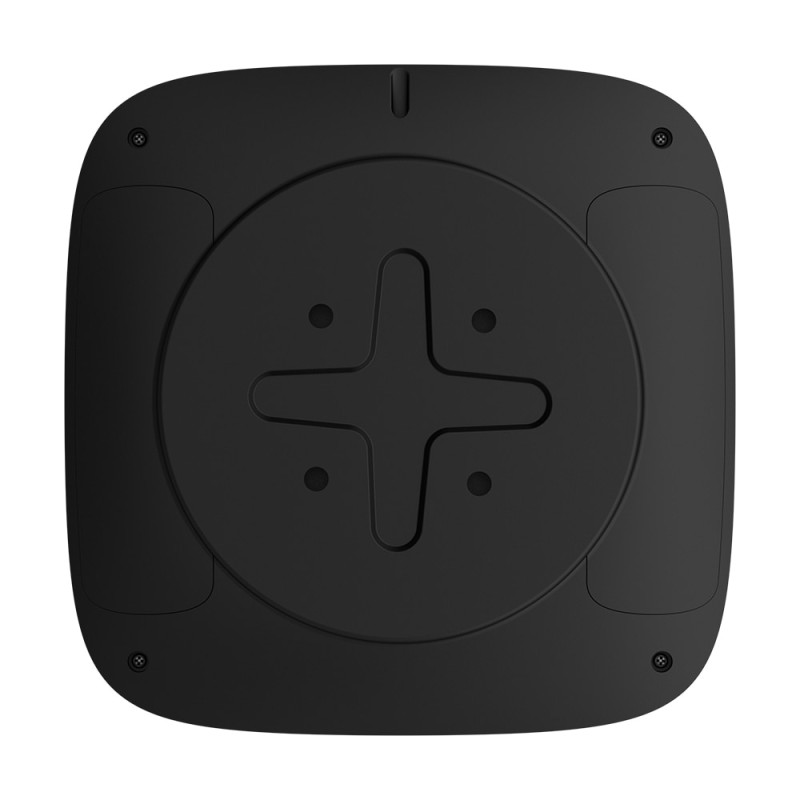 Ajax EN54 FireProtect (Smoke/Sounder) Jeweller Black — Detector wireless de fum adresabil, combinat cu sirenă sonoră