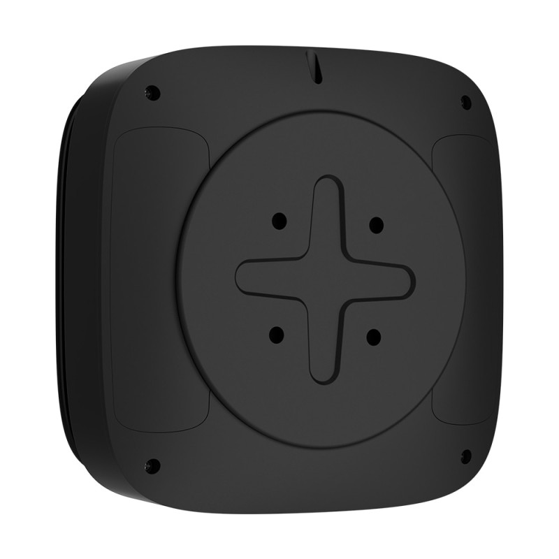 Ajax EN54 FireProtect (Smoke/Sounder) Jeweller Black — Detector wireless de fum adresabil, combinat cu sirenă sonoră